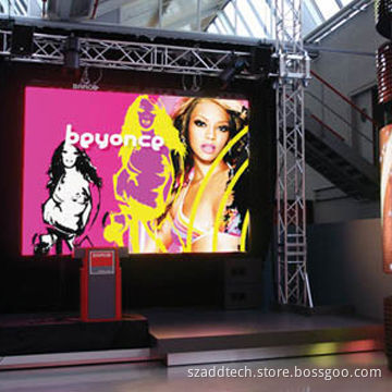 P16mm Rental LED Display Screen, PnP Designed Cabinets with 1000Hz Refreshing Frequency